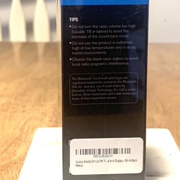 Bluetooth FM Transmitter QC3.0+Type-C PD Car Wireless Bluetooth FM Radio Adapter - Picture 3 of 5